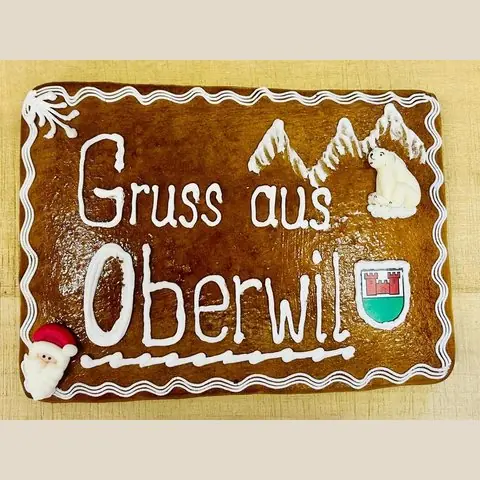 Berner Honiglebkuchen mit Gruss aus Oberwil